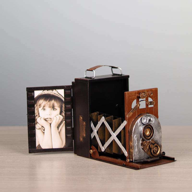 复古仿真老式照相机模型怀旧老物件摆设橱窗陈列道具装饰品摆件