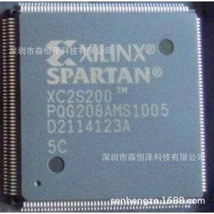 专营XILINX系列通信IC XC2S200-5PQG208C PQFP-208 每片来自原厂
