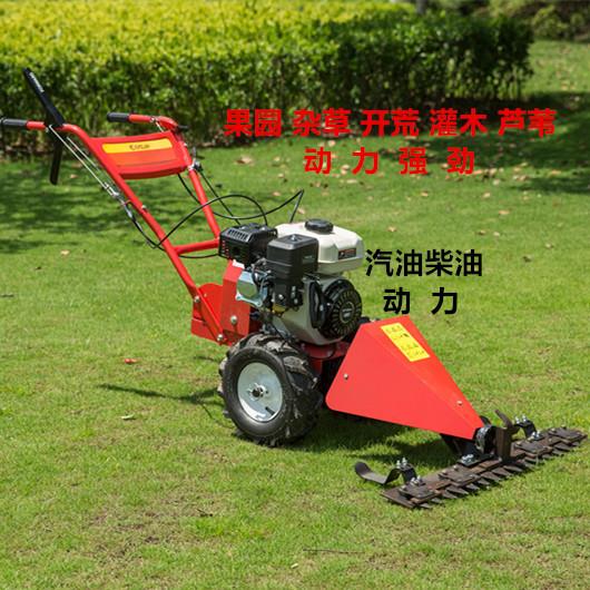 农业园林开荒剪草机手推汽油草坪机打草割草机柴油自走式除杂草机