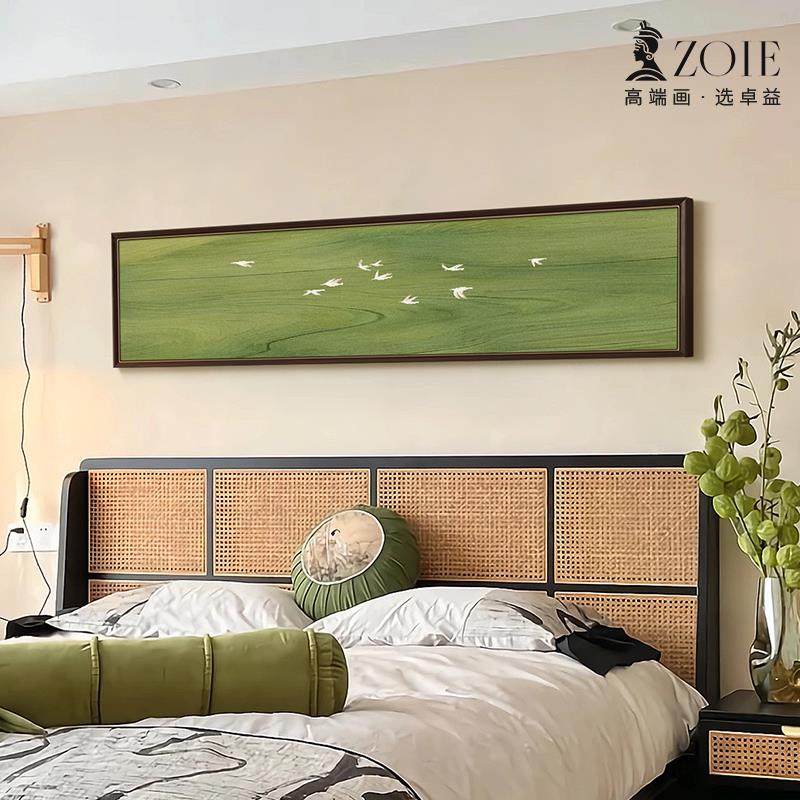 飞鸟法式中古风卧室床头装饰画风景复古艺术主卧房间墙壁客厅挂画,智能设备,其他智能设备,淘宝优惠券,粉丝福利购,淘宝优惠卷