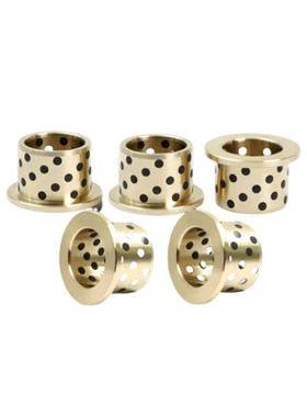 石墨铜套MPFZU20无油衬套E-LMPFZU C-MUFZU OFN02  JFB自润滑轴承