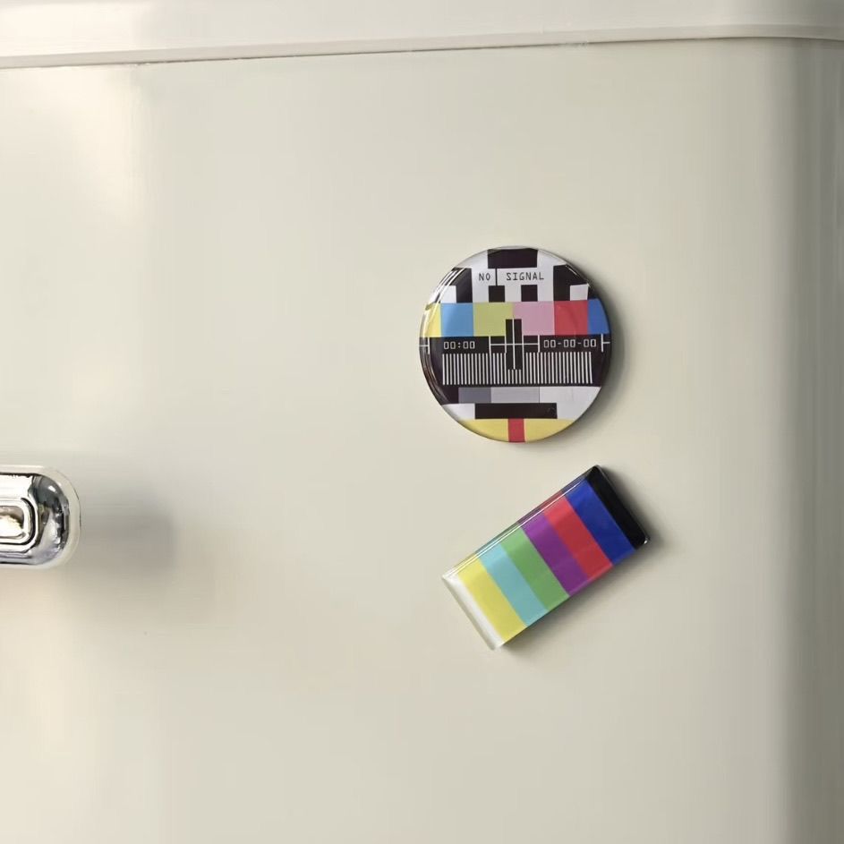 新款无信号亚克力创意冰箱贴童年