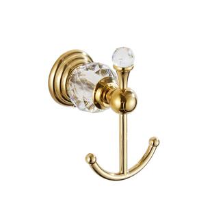 欧式衣单钩钩挂衣钩温州古莱钩挂衣衣钩金色衣服钩帽钩水晶门后钩