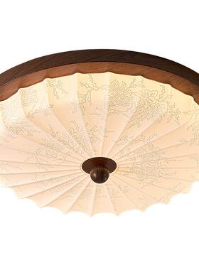 中古卧风房间卧室复古花纹餐厅书宋房主灯代美学UYP20灯25新款吸