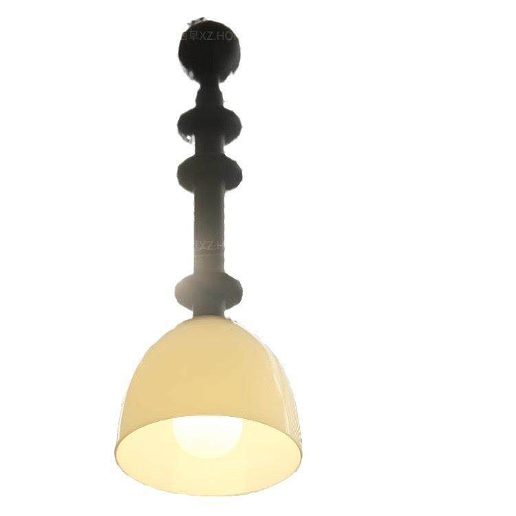 北欧中古侘寂风床头吊灯木美式复古白蜡木桃厅吧胡台餐装饰氛围灯,家装灯饰光源,智能吊灯,淘宝优惠券,粉丝福利购,淘宝优惠卷