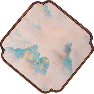 明泉斋胡桃木四方壶承干泡盘58017180茶茶台式小型茶托盘家用壶复