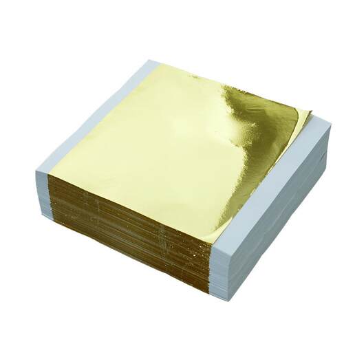 金箔金叶14*14装饰龙金箔佛像婚庆金箔手工贴金箔纸手工
