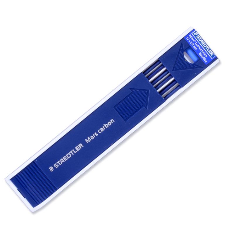 AS程TEDTLER20工制图绘图4笔芯蓝色红色黄色绿色2.0mm铅芯