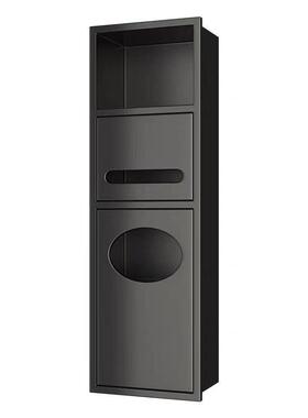 304不锈钢壁入龛嵌板柜多层隔金属电视柜成品卫生间84595浴室置物