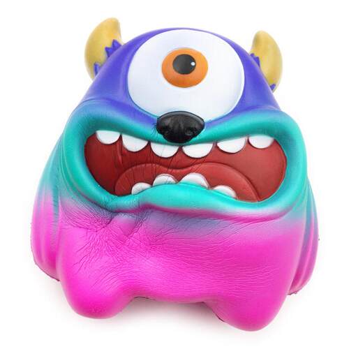 厂家直销慢回弹超大单眼独眼怪兽新款squishy