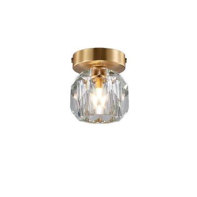 关全铜道水晶走廊过灯后现代吧台玄衣吸帽间小顶灯M5398阳台