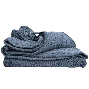 瑞景芬妮尔雪尼针织编家毛456464毯子织纹沙发盖毯款居不含税