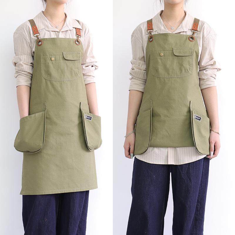 厂家批围裙穿花艺美甲园艺防污o围腰定制lgo长短两工发A0074-F0作,家庭/个人清洁工具,围裙套装,淘宝优惠券,粉丝福利购,淘宝优惠卷