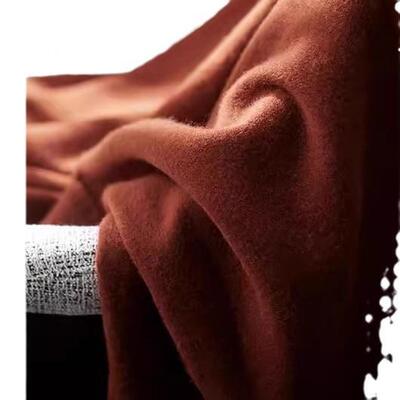 约轻奢纯怀旧MLC简风羊毛毯午沙发睡四季盖毯流苏搭色毯午睡薄被