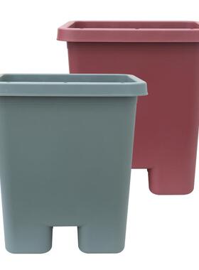 新款植加种菜D205料盆懒人塑花盆阳台种菜种花特大长方形种深槽