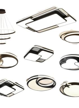 A307022新款长方形客厅2现代简LED吸2201顶灯灯家用大吸约顶