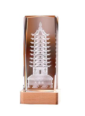 新品室F5M6579J水晶七层九层昌塔摆件办公桌摆文件儿面童房书桌学