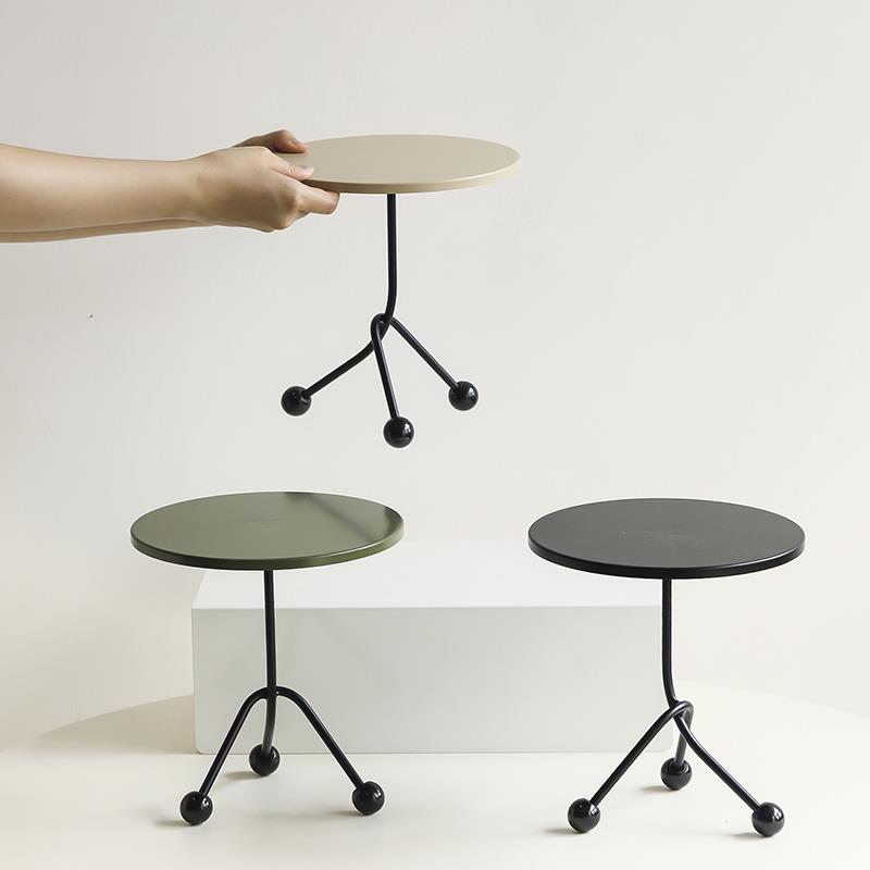 绿植展示架 桌面收纳层架铁艺置物架客厅茶几杂物架 咖啡角简约杯