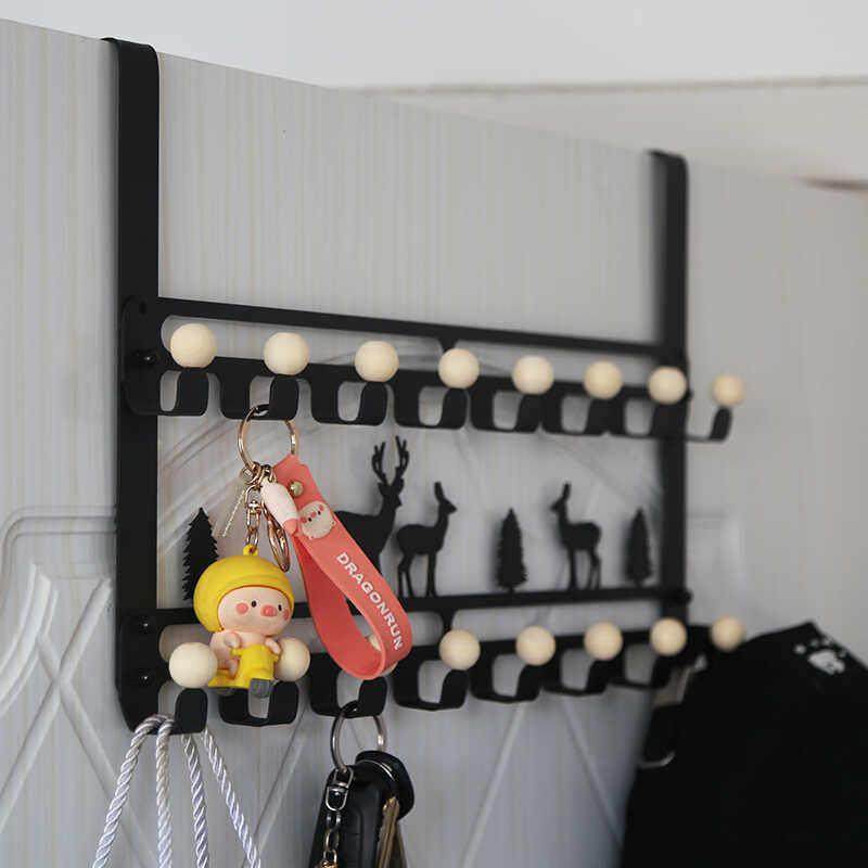 门后挂钩挂衣架免打孔门背式收纳置物架卧室门挂衣钩挂架壁挂挂勾,收纳整理,挂门置物架,淘宝优惠券,粉丝福利购,淘宝优惠卷
