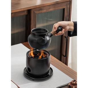 炭炉 围炉煮茶炭火炉罐罐茶烤奶专用煮茶器复古干烧陶瓷壶家用中式