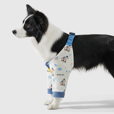 狗狗护肘衣边牧中大型犬狗狗前腿护肘关节保护套防磨护腿宠物护膝