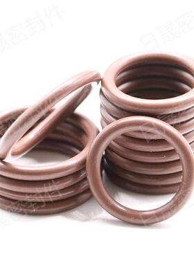 日本进口氟胶O型圈线径4MM 内径90-292mm耐高温耐磨耐油密封圈KFM