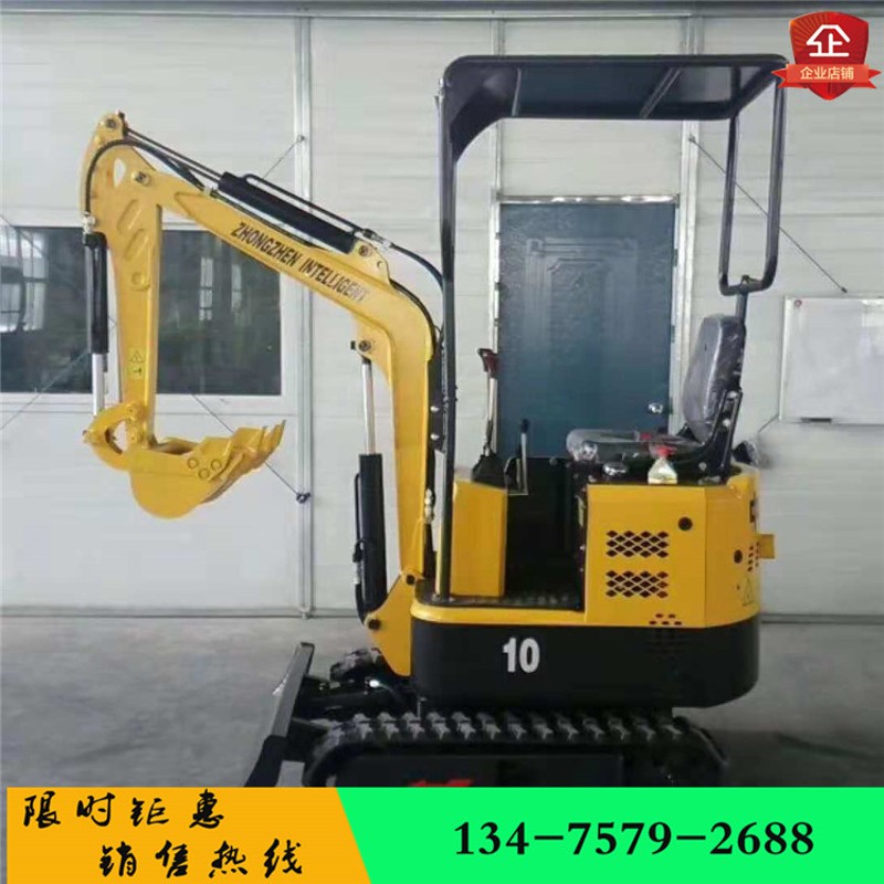 小型家用挖掘机1吨m2果园多功能钩机工程挖土机微型履带农用小挖