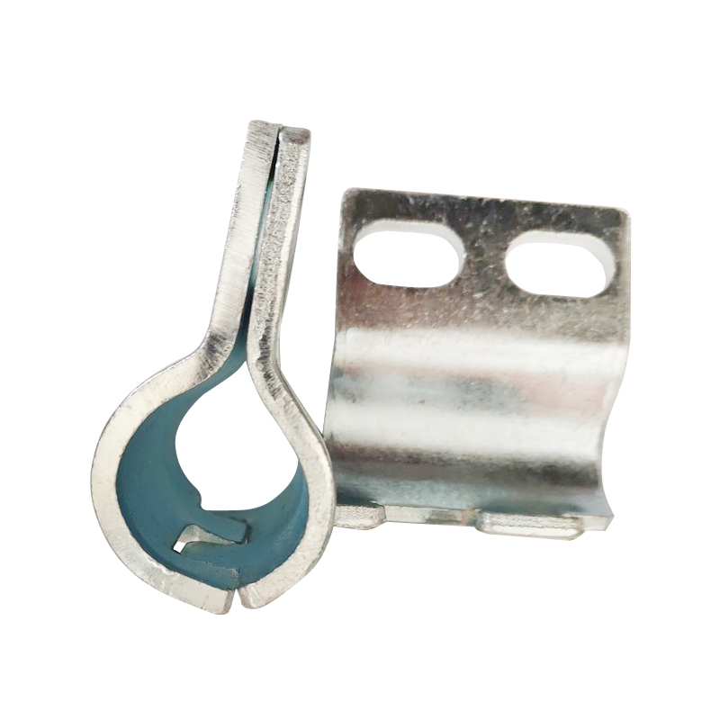 挖掘机破碎锤管夹4分6分1寸液压管蝴蝶I夹子铁管炮管卡子管扣配件