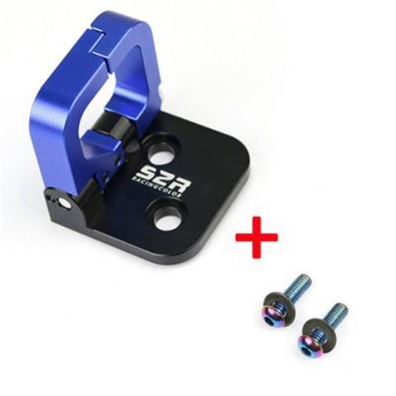 适用于轻骑铃e木UU125小海豚改装铝合金挂钩UY125前储物箱挂钩