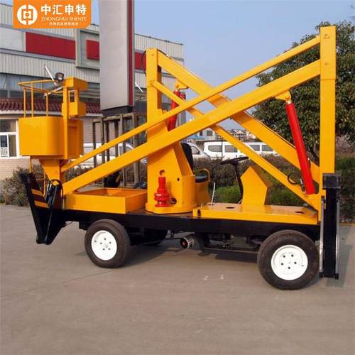 柴油动力曲臂升降车10米12米14米曲臂高空作业平台曲臂升降机