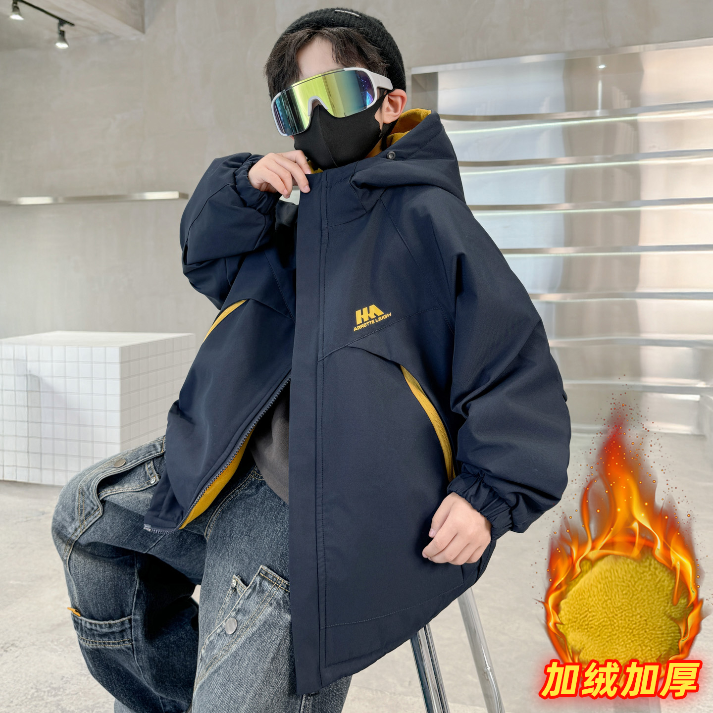 儿童装男童外套秋冬款2025