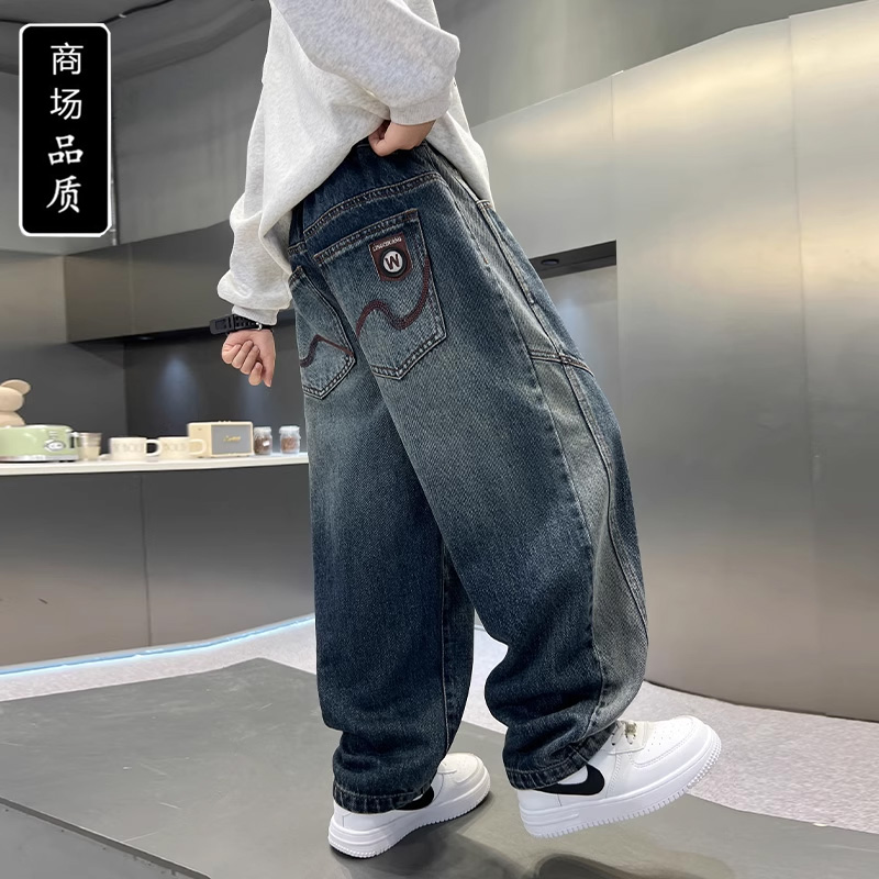 儿童装男童秋装裤子2025