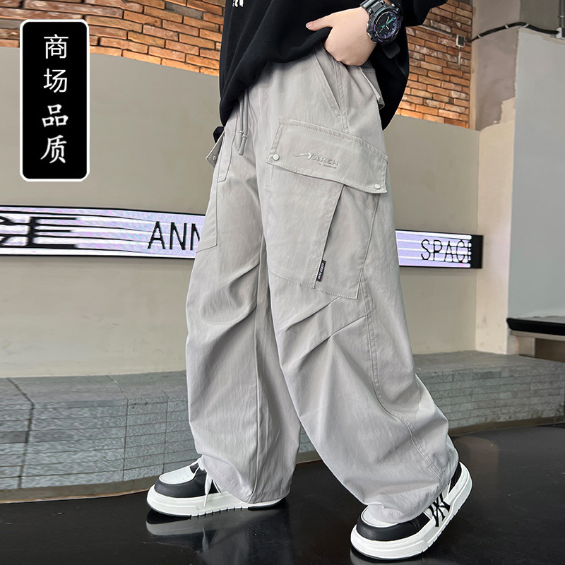 男童工装裤春秋款2025