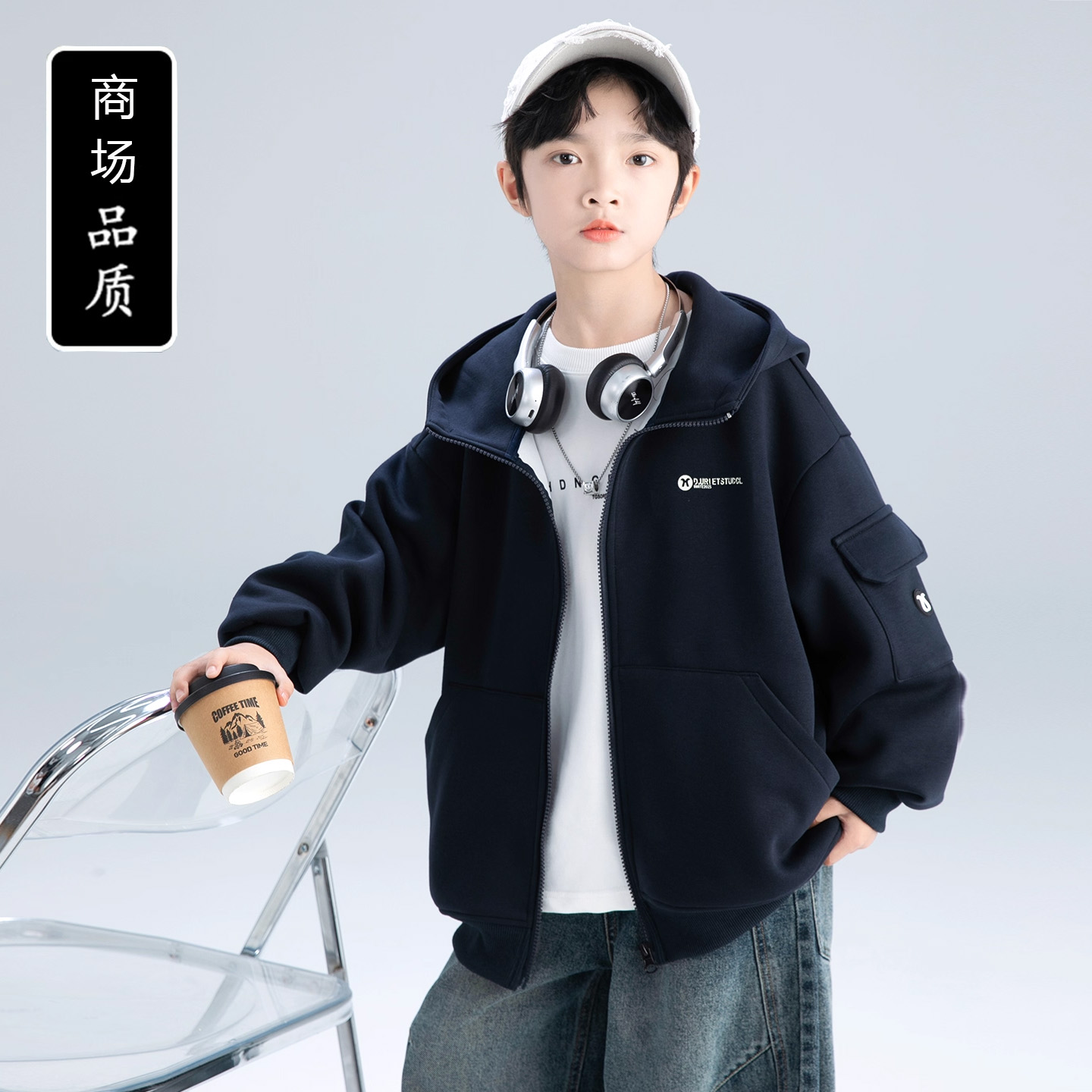 儿童装男童秋装外套2025