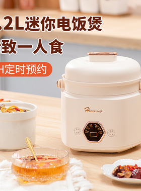 多功能电饭煲家用蒸煮锅便携煲汤迷你宿舍煮饭智能隔水炖锅小火锅