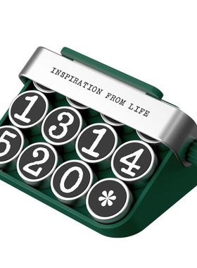 打字机临时码牌车载挪车电话移49552车经版个汽性车创号意典停车