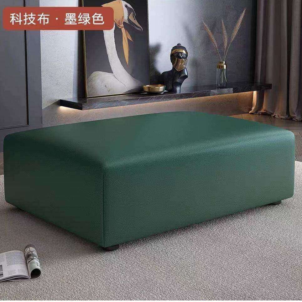 约现代科技客布厅整装脚凳欧洲进口杨木框实71695木架拼接可简叠