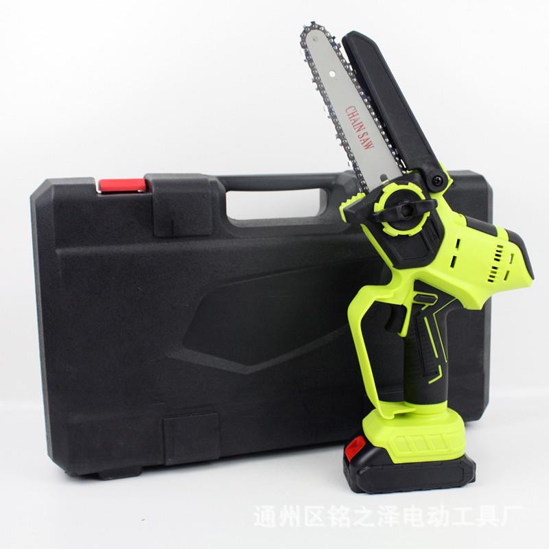 款新快速换导用板6寸锂电户锯外伐GHI木锯手持家单手锯