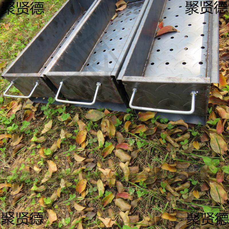31N户外便携烧烤炉家用木炭小型烧烤架加厚钢板满焊商用碳烤炉子