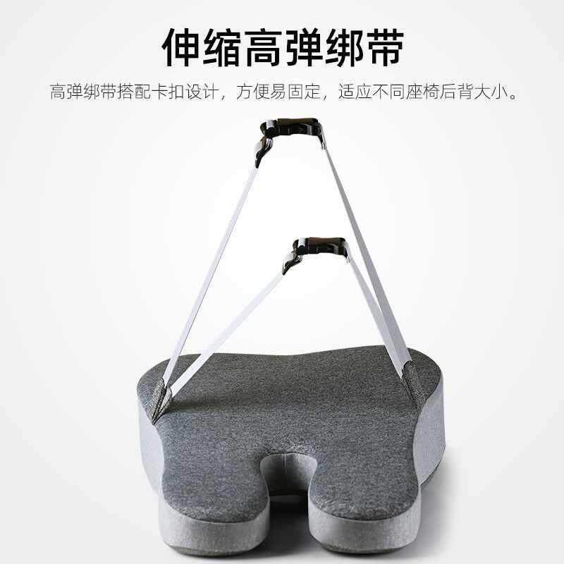 靠办公垫室腰护靠久坐腰孕妇腰记F9675SSJ忆棉腰枕垫办公椅车用座
