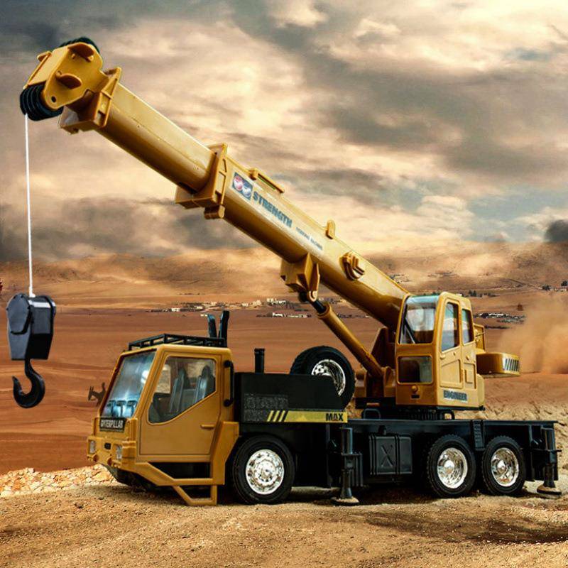 8通道遥控车车电动玩具xbP5C7z4车车吊充电男孩汽遥控车儿童吊机