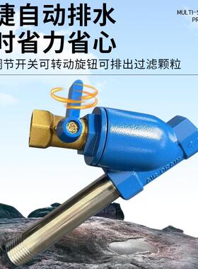 ll空压机水储气零气罐损自动排器bbf35887只排水不排气