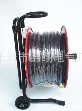 拖线3*2.5绕米25404线缆盘3*1.5平方移动卷线盘盘3*430米50100米
