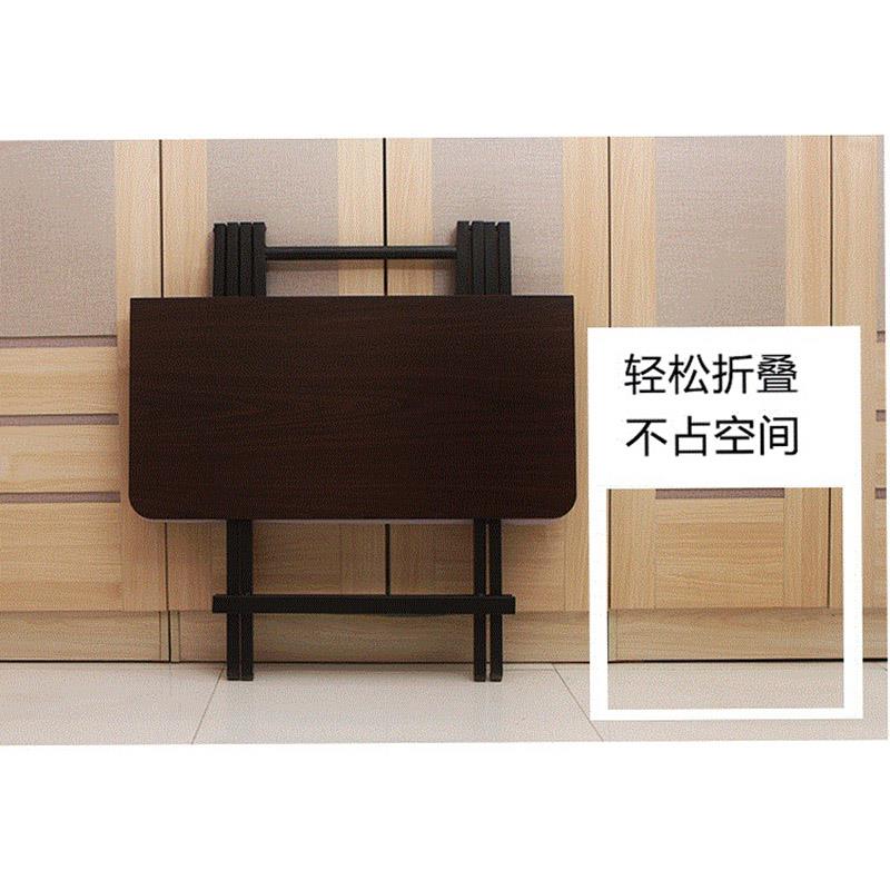 折叠四方桌子WFL正方形吃饭家用方桌80x80小餐2人饭桌70c可摆m姜