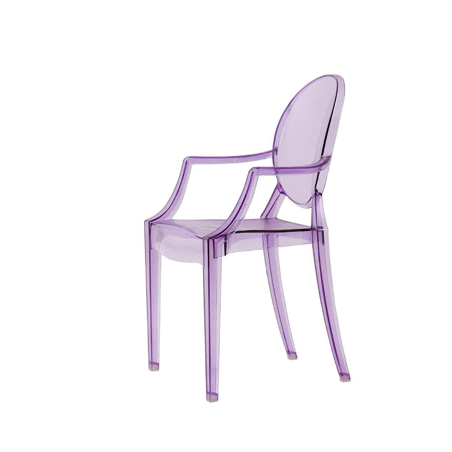 加厚儿童透明克宝椅幼儿靠背椅宝家用扶手68093塑料小椅子亚园力