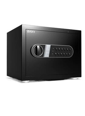 保险柜隐DUX家用小迷你形型保箱险密码柜床头柜防盗夹万办公室保