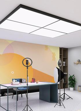 2842爆影直播间专灯用灯理发店吸顶吊无灯服装店店铺商款用补光灯