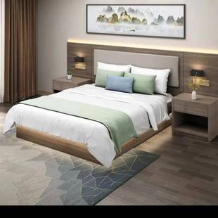 全季家酒店家具标间全套宾馆床民LPN房宿出房租客家具厂直销