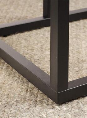 Q动边几铁桌艺c形床头沙发边YQ0041卧室迷Y你移小方几床边小茶几