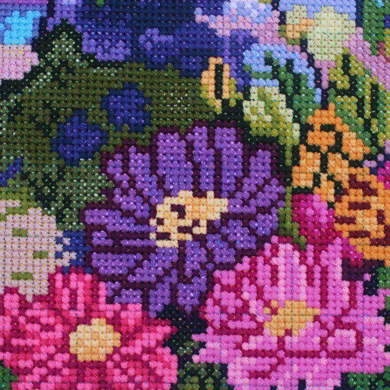 绣好的纯手工十字色绣成品紫浪漫INF屋别梦幻不小墅玄关小画带框,金属材料及制品,其他金属制品,淘宝优惠券,粉丝福利购,淘宝优惠卷